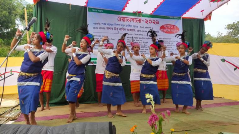 Bangladesh's Matriarchal Garo community celebrated the Wangala festival at St Joseph the Worker Church, Sreemangal in Fulcharra tea garden, Moulvibazar on November 14.